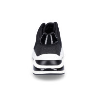 Tamaris Damen Sneaker schwarz glitzer