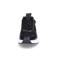 Tamaris Damen Sneaker schwarz gold