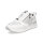 Tamaris Damen Sneaker wei&szlig; silber Glitzer