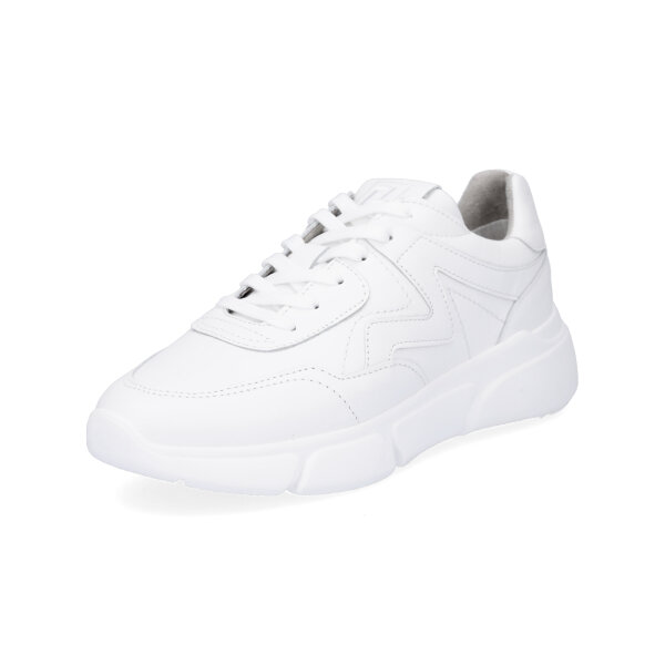 Tamaris Damen Leder Sneaker wei&szlig;