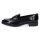 Tamaris Damen Loafer schwarz Lack