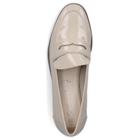 Tamaris Damen Loafer shell taupe Lack