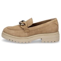 Tamaris Damen Lederslipper camel