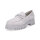 Tamaris Damen Leder Slipper hellgrau