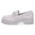 Tamaris Damen Leder Slipper hellgrau
