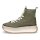 Tamaris Damen Plateau Sneaker olive gr&uuml;n