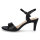 Tamaris Damen Sandale schwarz matt