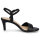 Tamaris Damen Sandale schwarz matt