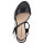 Tamaris Damen Sandale schwarz matt
