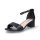 Tamaris Damen Sandalette schwarz matt