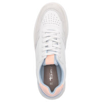 Tamaris Damen Sneaker low wei&szlig; pastell