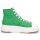 Tamaris Damen Canvas Plateau Sneaker gr&uuml;n