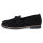 Tamaris Damen Leder Loafer schwarz