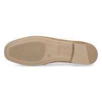 Tamaris Damen Leder Slipper cognac