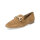 Tamaris Damen Leder Slipper cognac