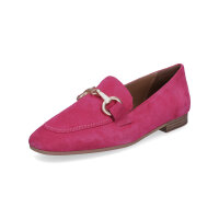 Tamaris Damen Leder Slipper pink