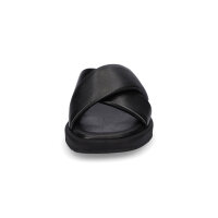 Tamaris Damen Leder Pantolette schwarz