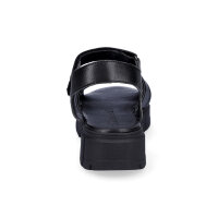 Tamaris Damen Leder Sandalette schwarz