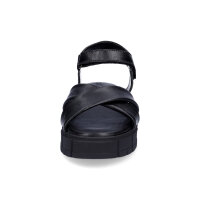 Tamaris Damen Leder Sandalette schwarz