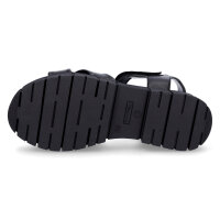 Tamaris Damen Leder Sandalette schwarz