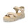 Tamaris Damen Leder Sandalette beige
