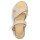 Tamaris Damen Leder Sandalette beige