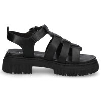 Tamaris Damen Plateau Sandale schwarz