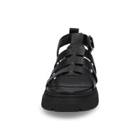 Tamaris Damen Plateau Sandale schwarz