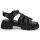 Tamaris Damen Plateau Sandale schwarz