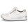 Waldl&auml;ufer Damen Sneaker wei&szlig; silber