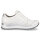 Waldl&auml;ufer Damen Sneaker wei&szlig; silber