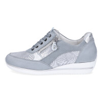 Waldläufer Damen Schnürschuh sky blau
