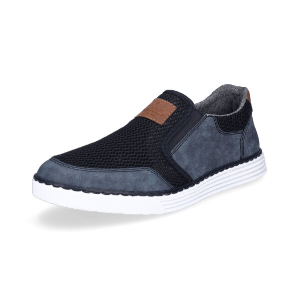 Rieker Herren Slip-on Sneaker blau