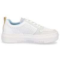 Rieker Damen Plateau Sneaker wei&szlig;