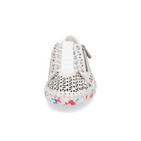 Rieker Damen Slipper wei&szlig; multi