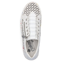 Rieker Damen Slipper wei&szlig; multi