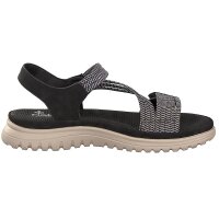 Rieker Damen Sandale schwarz