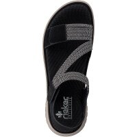 Rieker Damen Sandale schwarz