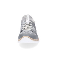 Rieker Damen Slip-on Sneaker blau metallic