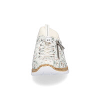 Rieker Damen Slipper wei&szlig; multi