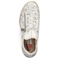 Rieker Damen Slipper wei&szlig; multi