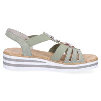 Rieker Damen Sandale mintgr&uuml;n