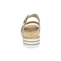 Rieker Damen Pantolette beige sand