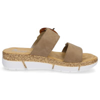 Rieker Damen Pantolette beige sand