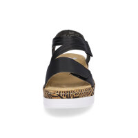 Rieker Damen Sandale schwarz