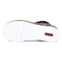 Rieker Damen Sandale schwarz