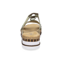 Rieker Damen Pantolette mint gr&uuml;n