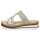 Rieker Damen Pantolette mint gr&uuml;n