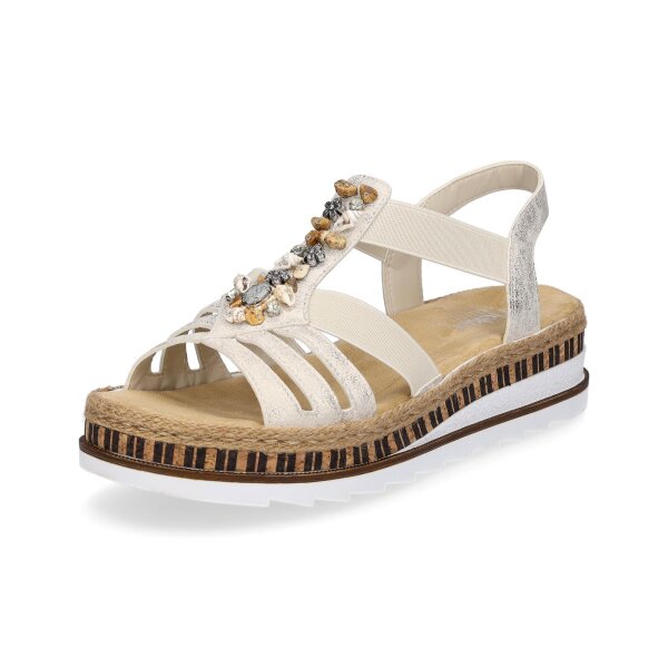 Rieker Damen Sandale gold