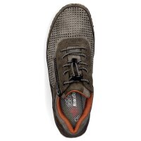 Rieker Herren Slipper braun grau